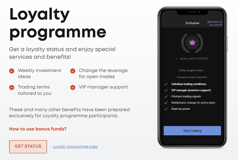 Libertex Loyalty Program